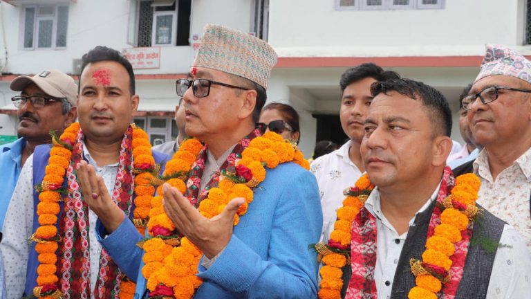 झापा ३ मा कांग्रेसका कृष्ण सिटौलालाई हराउँदै राप्रपा अध्यक्ष राजेन्द्र लिङ्देन विजयी