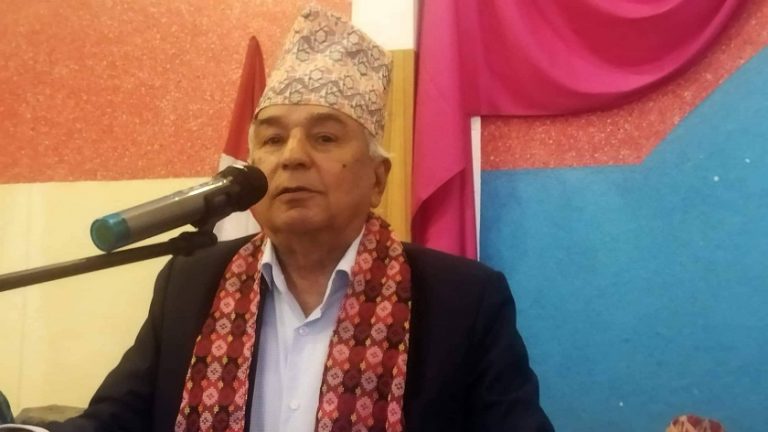 विकासको काम गर्ने इच्छाशक्तिसहित चुनावमा होमिएको छु : वरिष्ठ नेता पौडेल